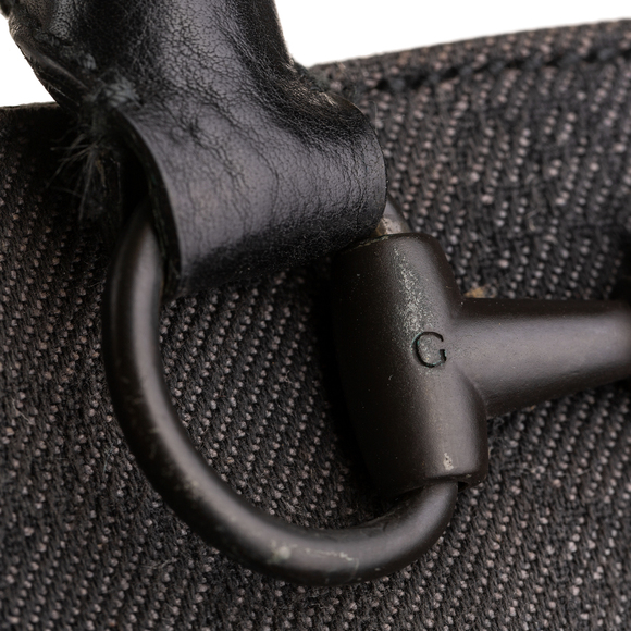 Pre-Loved Gucci GG Denim Shoulder Bag - Picture 9 of 12